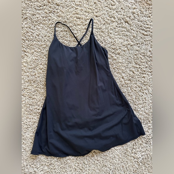 Halara Softlyzero Plush Backless Active Dress-Easy Peezy Edition Black L - Picture 2 of 8